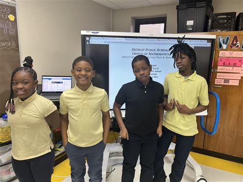 1st place math bee winners grades 3 - 5